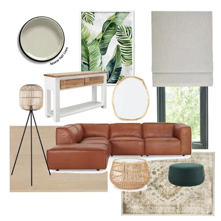 Module 9 living room Interior Design Mood Board by Courtneykahurangi on Style Sourcebook