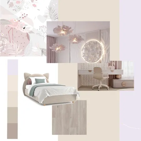 Спальня для девочки Interior Design Mood Board by natali.dav on Style Sourcebook