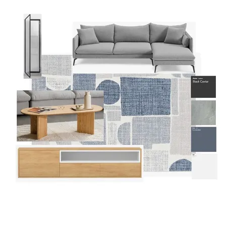 LIVING ROOM Interior Design Mood Board by gallauber on Style Sourcebook