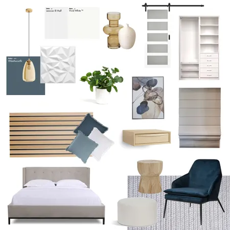 Sample Board - Bedroom Interior Design Mood Board by Aline Araujo Interior Designer on Style Sourcebook