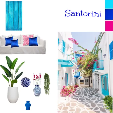 Santorini Interior Design Mood Board by LoulouDi on Style Sourcebook