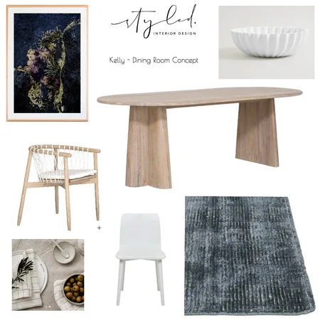 Kelly - Dining Interior Design Mood Board by Styled Interior Design on Style Sourcebook