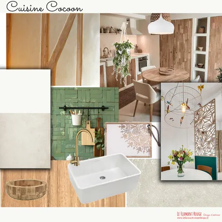Cuisine cocoon 2 Interior Design Mood Board by Le Flamant Rouge Design d'intérieur on Style Sourcebook
