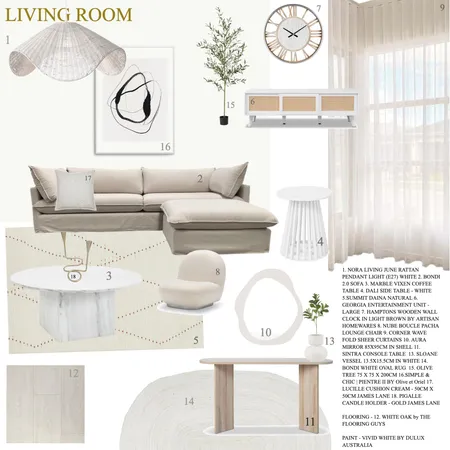 Neutral Living Interior Design Mood Board by nooreenmulk1 on Style Sourcebook