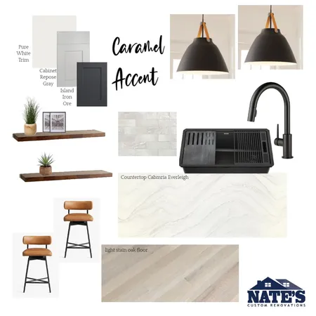 Richardson Caramel Accents Interior Design Mood Board by lincolnrenovations on Style Sourcebook