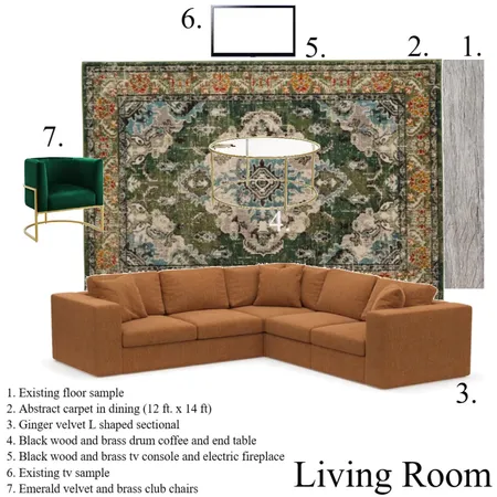 Marengo Basement Living Room Interior Design Mood Board by JessJames1 on Style Sourcebook