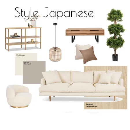 Japenese Interior Design Mood Board by Krisbel on Style Sourcebook