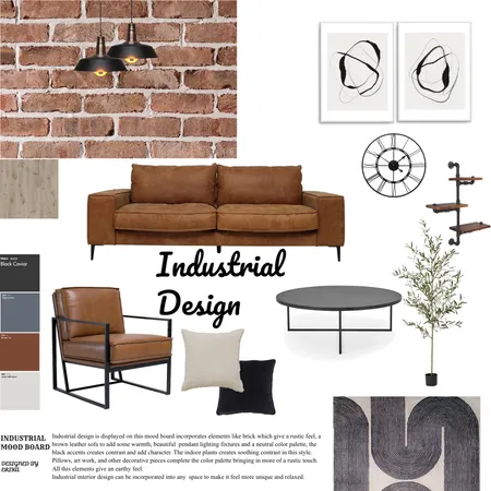 Industrial design Interior Design Mood Board by ErikaV on Style Sourcebook