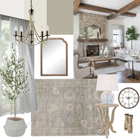 French Country living room Interior Design Mood Board by LStruska on Style Sourcebook