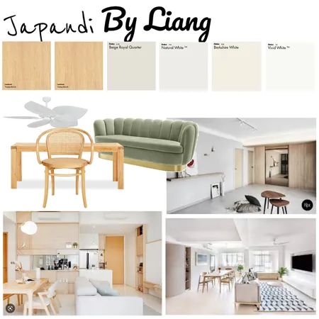 Japandi Interior Design Mood Board by visual.nigel on Style Sourcebook