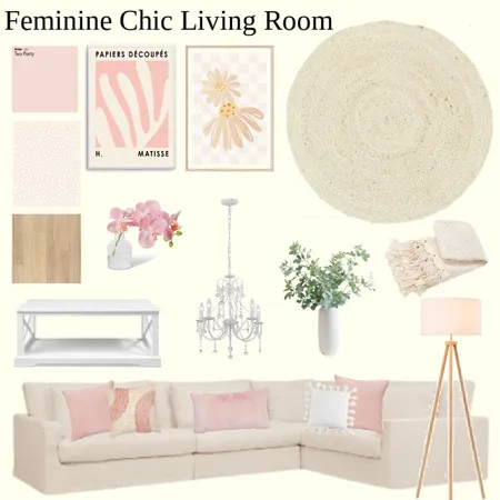 Barbie's Living Room Interior Design Mood Board by avasimko on Style Sourcebook