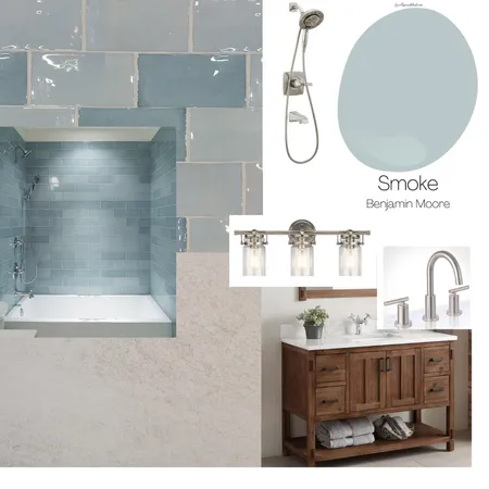 GUEST BATH #2 Interior Design Mood Board by JENMGUIDI on Style Sourcebook