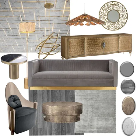Modern and contemporay Interior Design Mood Board by Rajdeep on Style Sourcebook