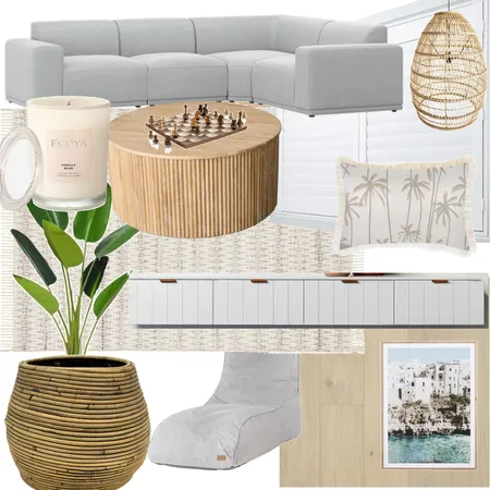 Media Room Interior Design Mood Board by Palma Beach House on Style Sourcebook