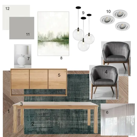 DINING ROOM Interior Design Mood Board by Bernice on Style Sourcebook