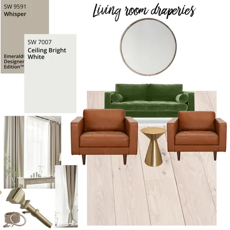 living room draperies Interior Design Mood Board by NMattocks on Style Sourcebook