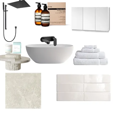 bathroom Interior Design Mood Board by zoe bishop on Style Sourcebook