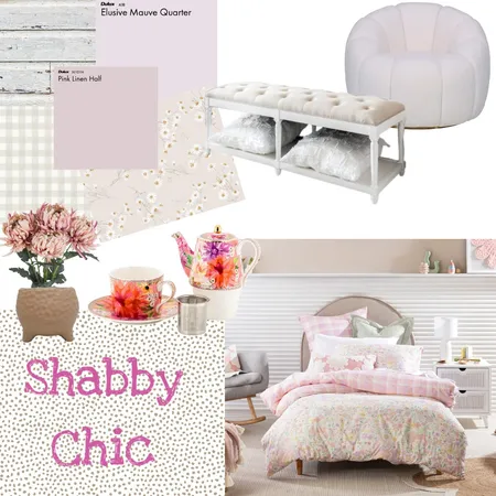 Mood Board - Shabby Chic Interior Design Mood Board by jade150 on Style Sourcebook