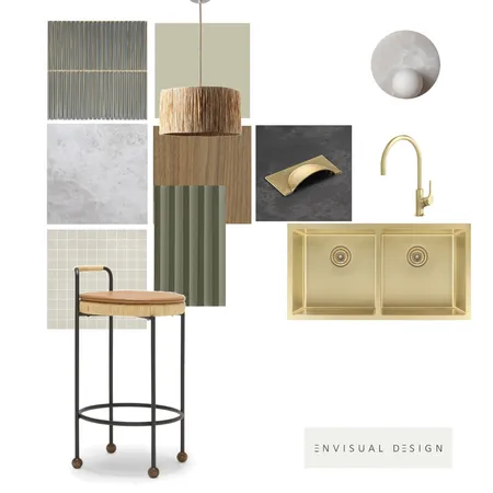 70's Kitchen Interior Design Mood Board by E N V I S U A L      D E S I G N on Style Sourcebook