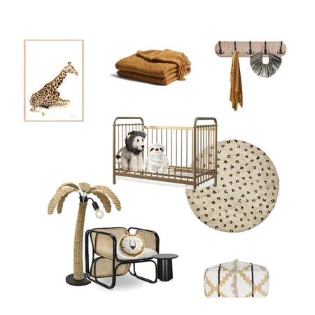 jungle nursery Interior Design Mood Board by Simplestyling on Style Sourcebook