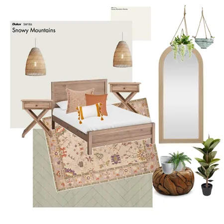 boho bedroom style guide Interior Design Mood Board by edenpfeiffer on Style Sourcebook