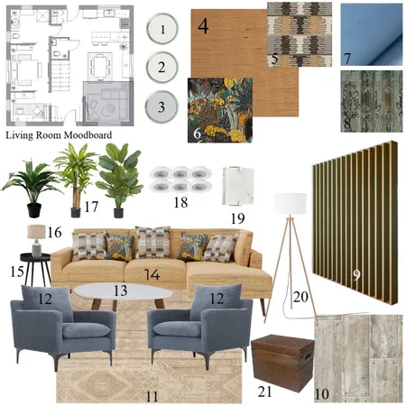 Living Room Interior Design Mood Board by JMPM_971 on Style Sourcebook