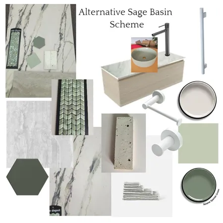 Alternative Sage Basin Scheme Interior Design Mood Board by JJID Interiors on Style Sourcebook
