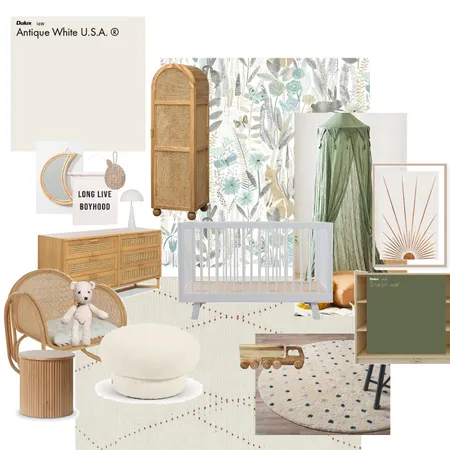 boy nursery Interior Design Mood Board by Skyec on Style Sourcebook