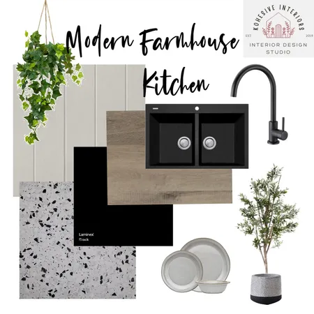 Modern Farm Kitchen New Interior Design Mood Board by Kohesive on Style Sourcebook