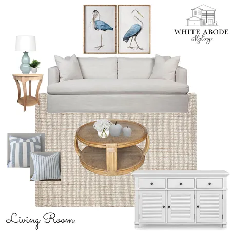 Pearce - Living Room Interior Design Mood Board by White Abode Styling on Style Sourcebook