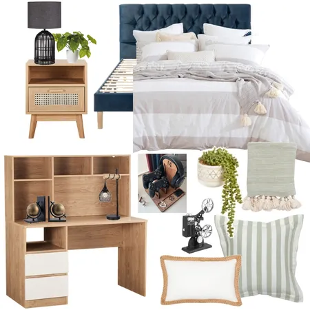 OA Bedroom 2 Interior Design Mood Board by Valhalla Interiors on Style Sourcebook