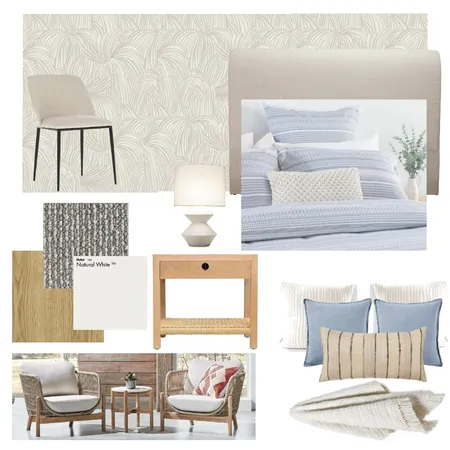 Scarborough Main Bedroom Interior Design Mood Board by Eliza Grace Interiors on Style Sourcebook