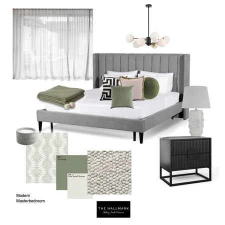 Modern Master Bedroom Interior Design Mood Board by The Hallmark, Abbey Hall Interiors on Style Sourcebook