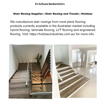 Stair Nosing Supplier | Stair Nosing and Treads | Holzbau Interior Design Mood Board by Holzbau Industries on Style Sourcebook