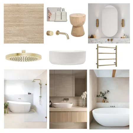 Leah and Drew Bathroom Interior Design Mood Board by kristyrowland on Style Sourcebook