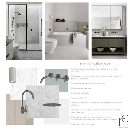 Skennars Head bathroom Interior Design Mood Board by Interior Design Rhianne on Style Sourcebook
