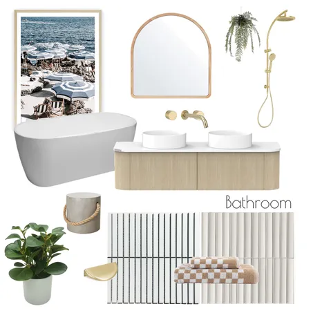 bathroom Matt brass Interior Design Mood Board by Deslandes on Style Sourcebook