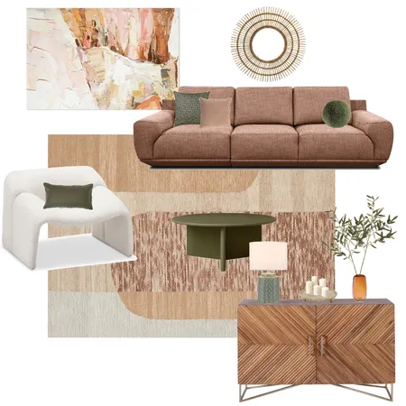 earthy living room 2 Interior Design Mood Board by Suite.Minded on Style Sourcebook