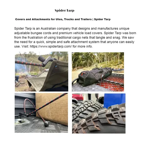 Covers and Attachments for Utes, Trucks and Trailers | Spider Tarp Interior Design Mood Board by spidertarp23 on Style Sourcebook