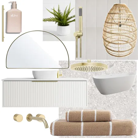 Ensuite Bathroom (Upstairs) Interior Design Mood Board by Palma Beach House on Style Sourcebook