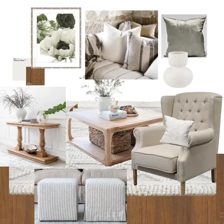 Alison - Living room Interior Design Mood Board by Style My Home - Hamptons Inspired Interiors on Style Sourcebook