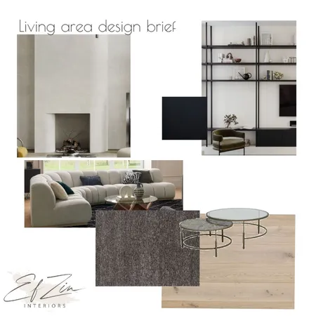 7 Gray st - Living area Design brief Interior Design Mood Board by EF ZIN Interiors on Style Sourcebook