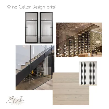 7 Gray st -Wine Cellar Interior Design Mood Board by EF ZIN Interiors on Style Sourcebook