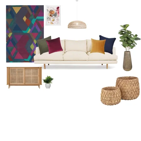 boho example Interior Design Mood Board by Asvantika on Style Sourcebook