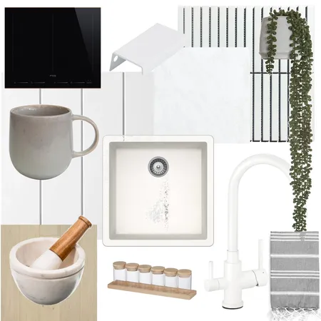 Granny Flat Kitchen Interior Design Mood Board by Palma Beach House on Style Sourcebook