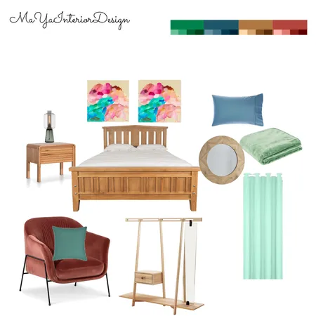 Bedroom Interior Design Mood Board by MaYaInteriorDesign on Style Sourcebook