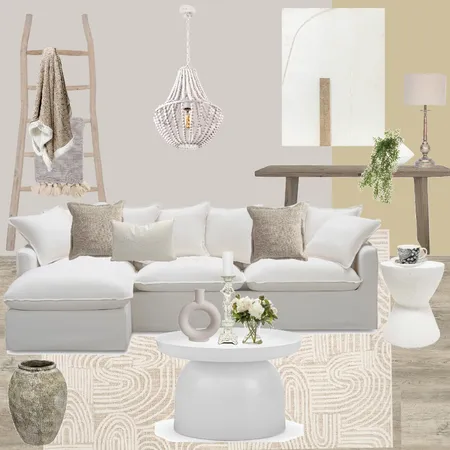 White lounge room Interior Design Mood Board by Decor n Design on Style Sourcebook