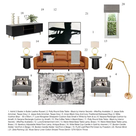 Transitional Interior Design Mood Board by Ideal Design on Style Sourcebook