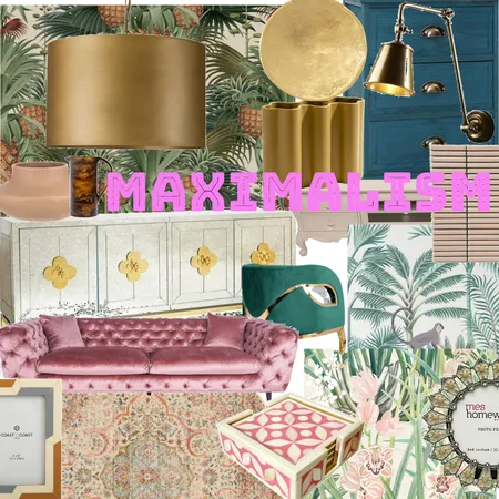 Maximalism Interior Design Mood Board by Interiors_by_Cherie on Style Sourcebook