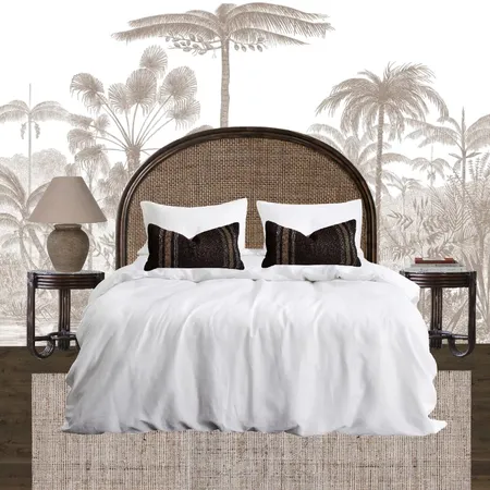Stella Vintage Palm Bedroom Set Interior Design Mood Board by Ballantyne Home on Style Sourcebook
